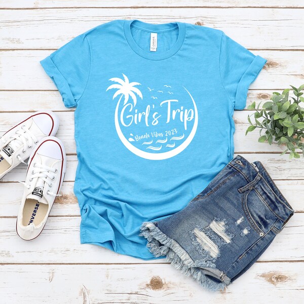 Girls Beach Trip Shirts Etsy