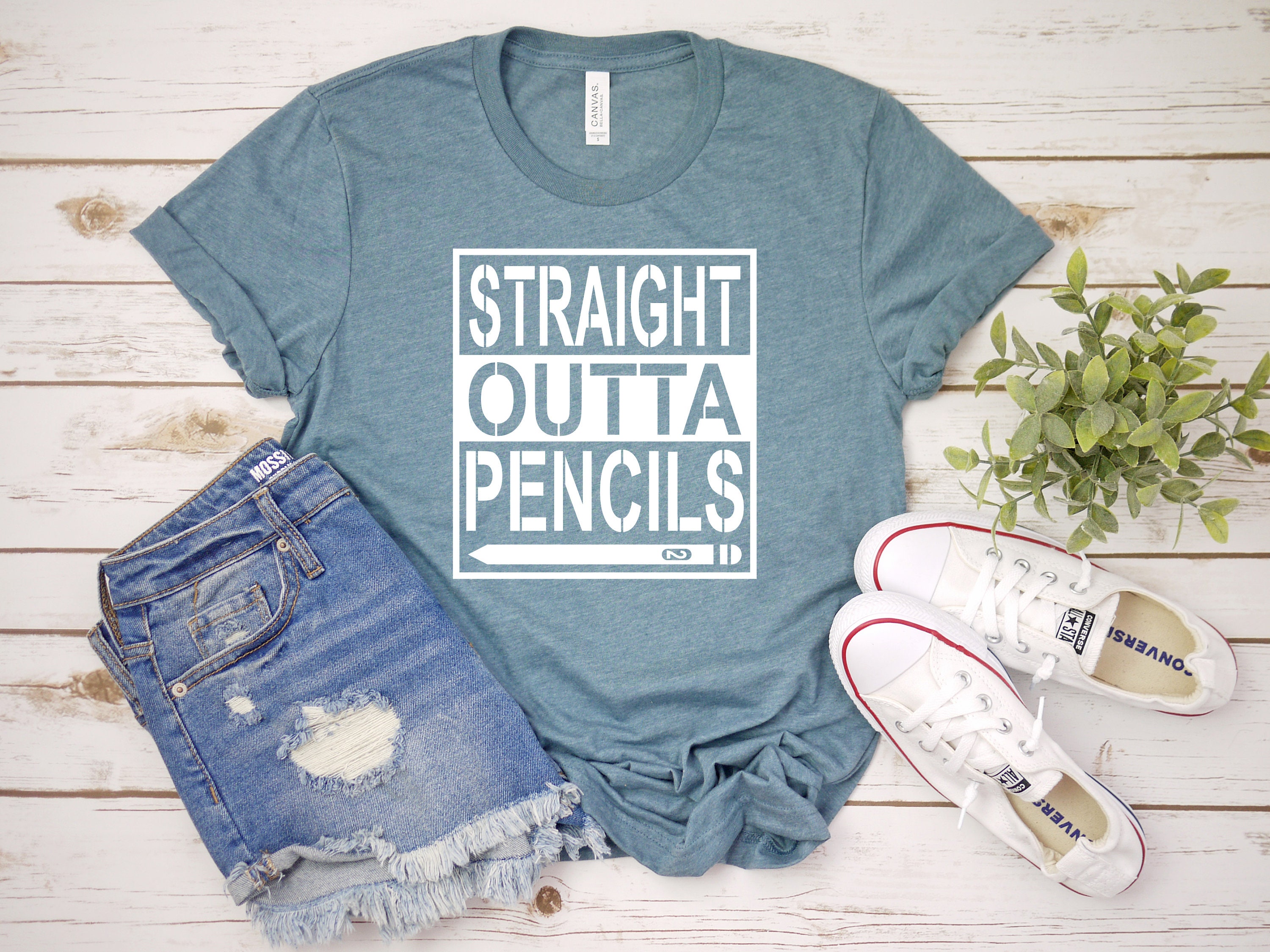 Straight Outta Pencils T-Shirt Straight Outta Pencils T-Shirt