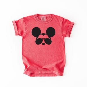 Mickey Mouse Youth T Shirt  -Magic Kingdom - Disney Kids Cool Sunglasses - Family Matching