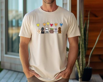Camiseta de Darth Vader con los objetivos del equipo de Star Wars - Camiseta de Disney Star Wars - Idea de regalo de Star Wars - Camiseta para amantes de los personajes de Star Wars