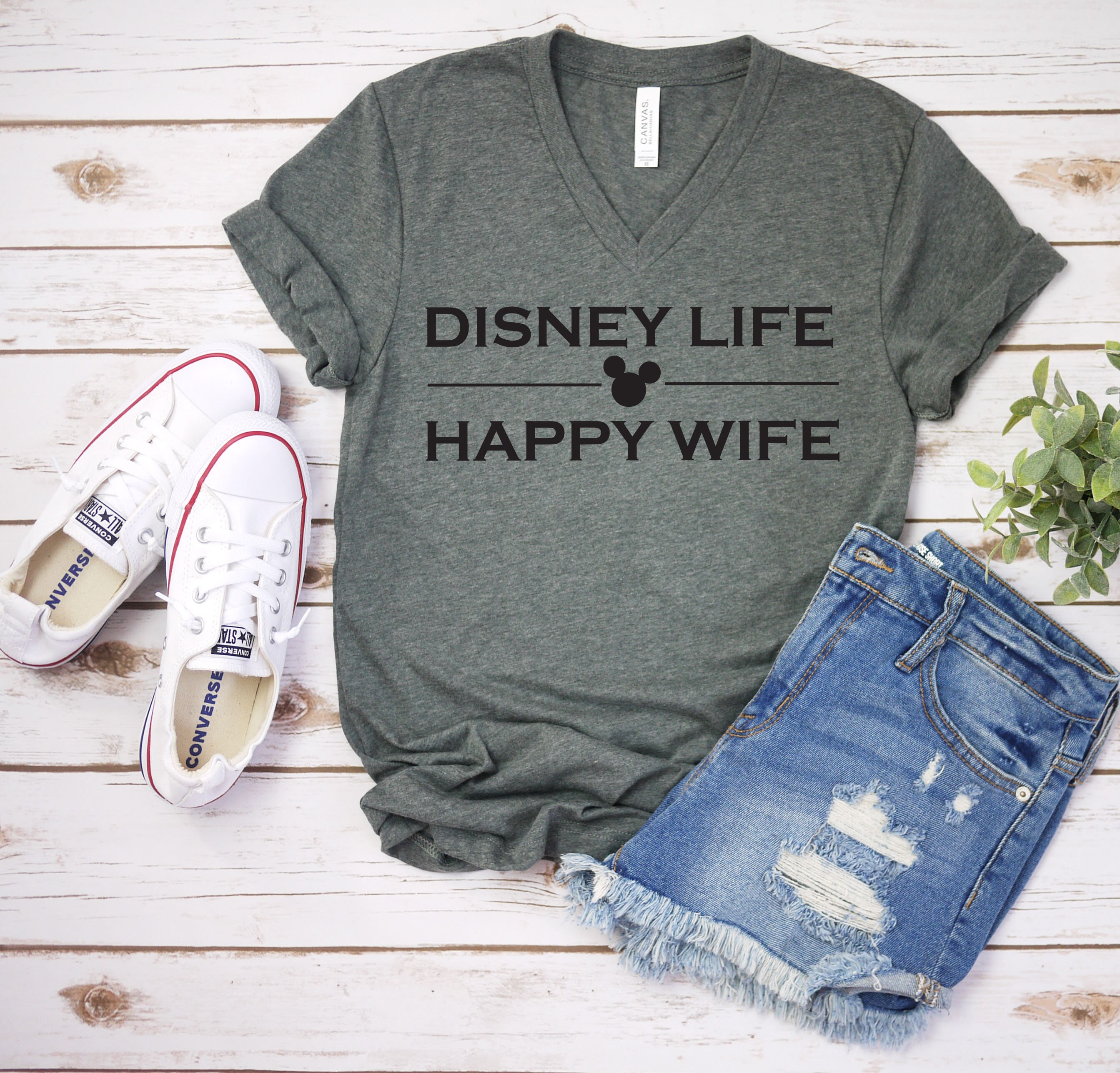Disney Life Happy Wife Shirt Disney Wife Shirt Disney Happy Wife