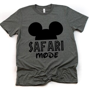 Safari Mode Animal Kingdom Mickey t shirt - Disney Trip Matching Shirts - Mickey Mouse T Shirt