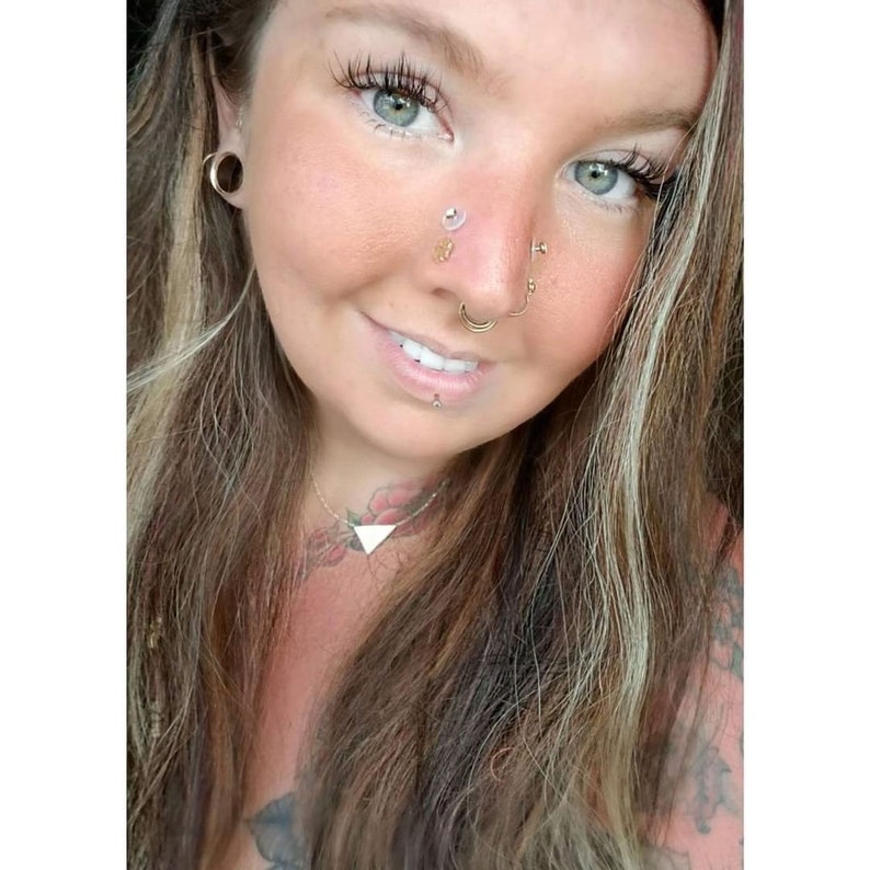 6 Reusable Nopull Piercing Disc® Size 7mm 14g Hole FREE Etsy