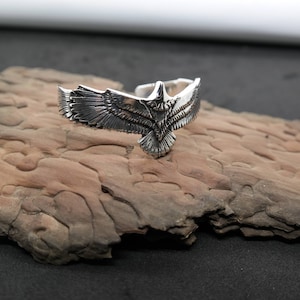 Eagle Cuff Bracelet / Eagle Bird Cuff Bracelet for Man & Woman