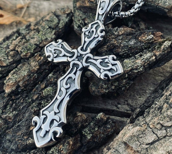 Medieval on sale cross pendant