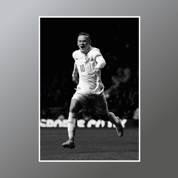 Wayne Rooney Print