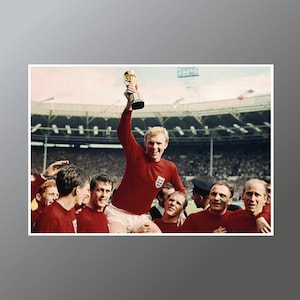 象徴的なイングランドワールドカップ（1966）プリント 画像 1