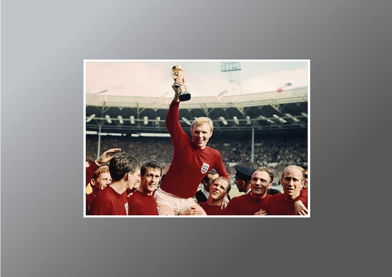 象徴的なイングランドワールドカップ（1966）プリント 画像 1