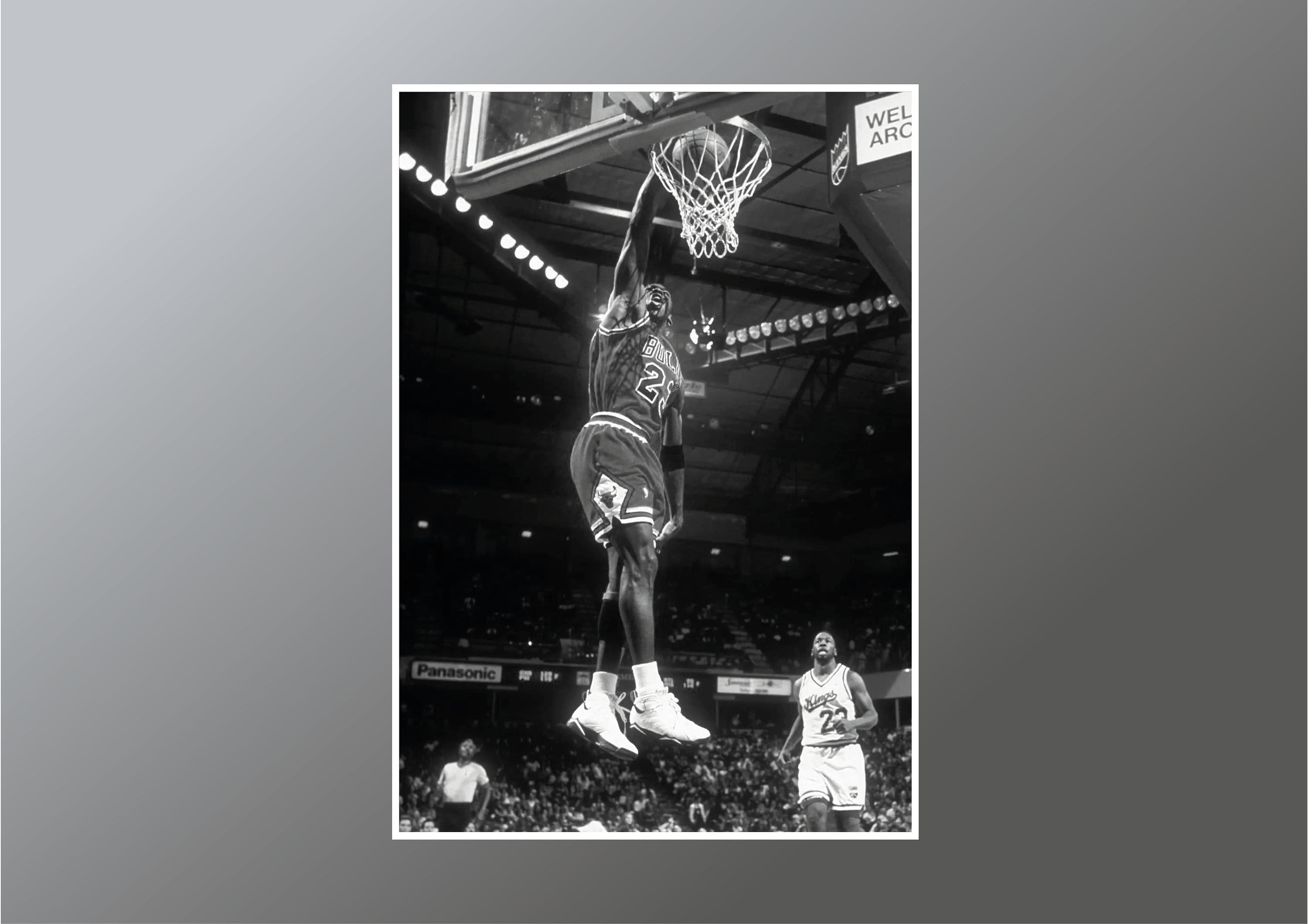 Michael Jordan N° 45 Poster  Michael jordan basketball, Michael