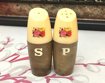 Mid Century  Salt and Pepper Set