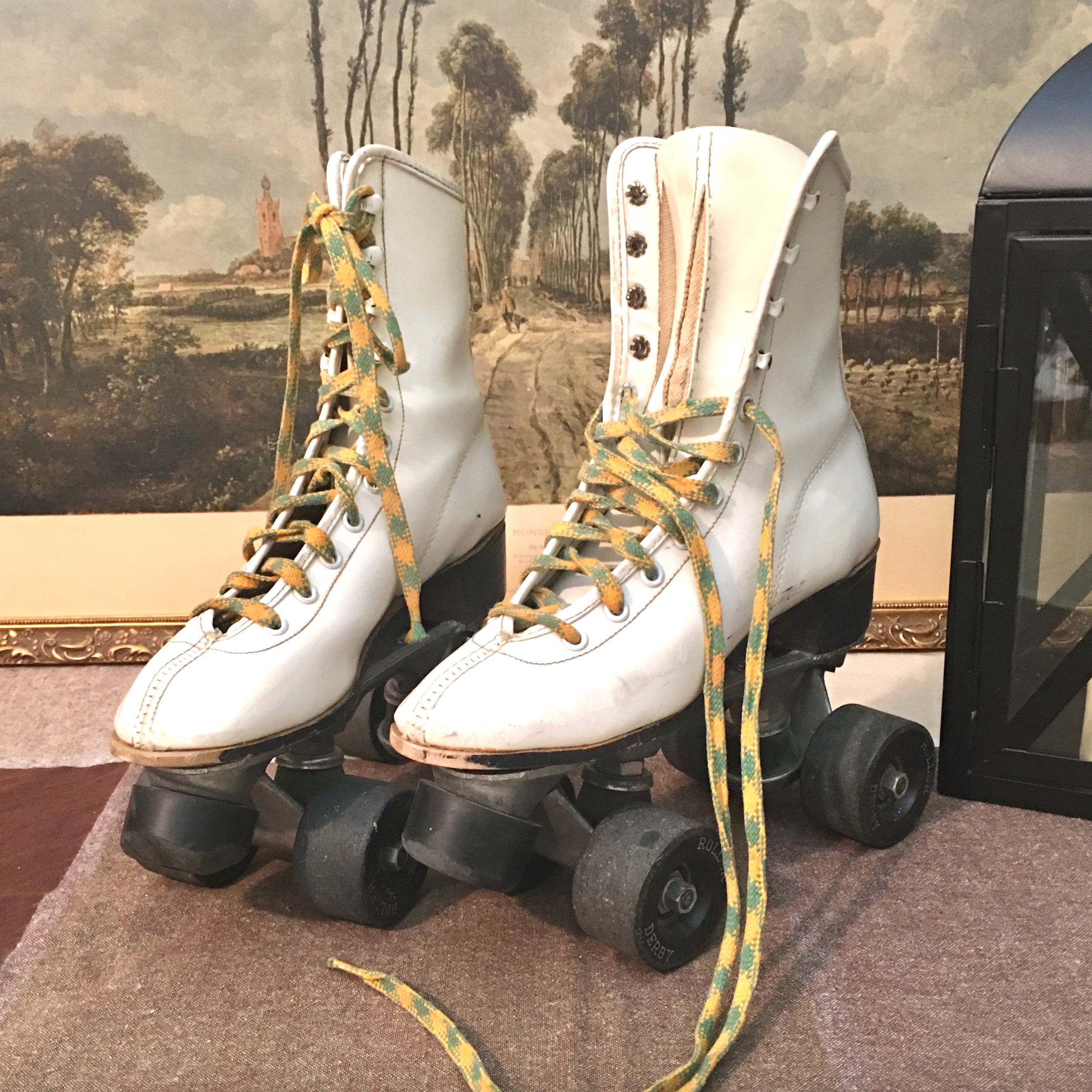 Vintage Roller Derby Childrens Skates Etsy