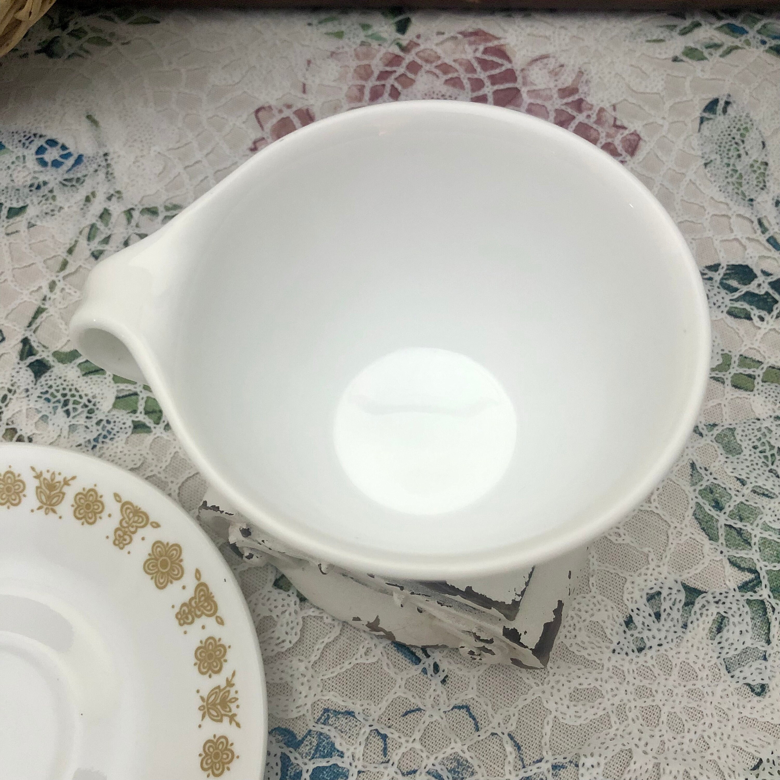 Set of Three Vintage Corelle Corelleware Butterfly Gold Cups and… – Second  Wind Vintage