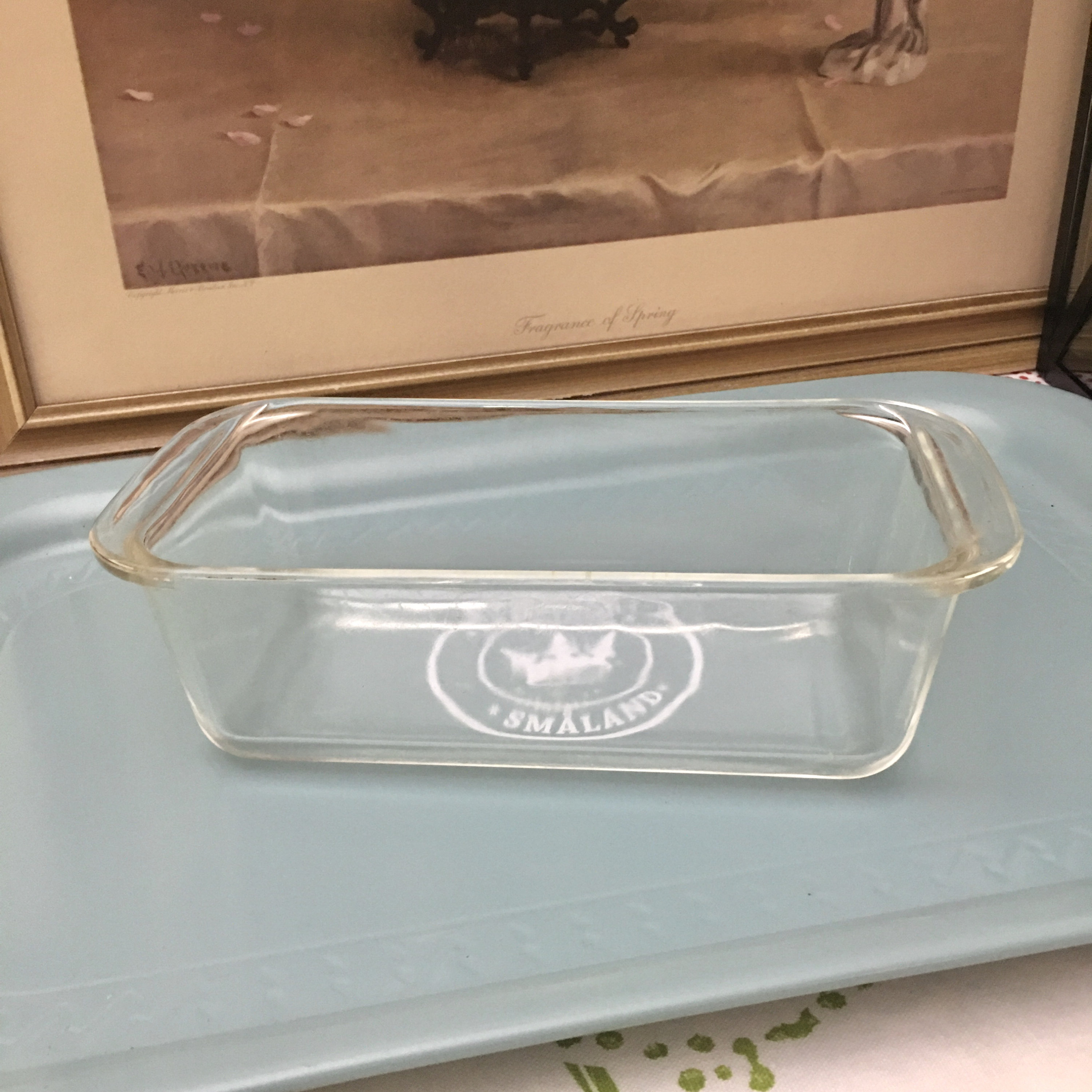 Vintage Glass Pyrex Loaf Pan Etsy