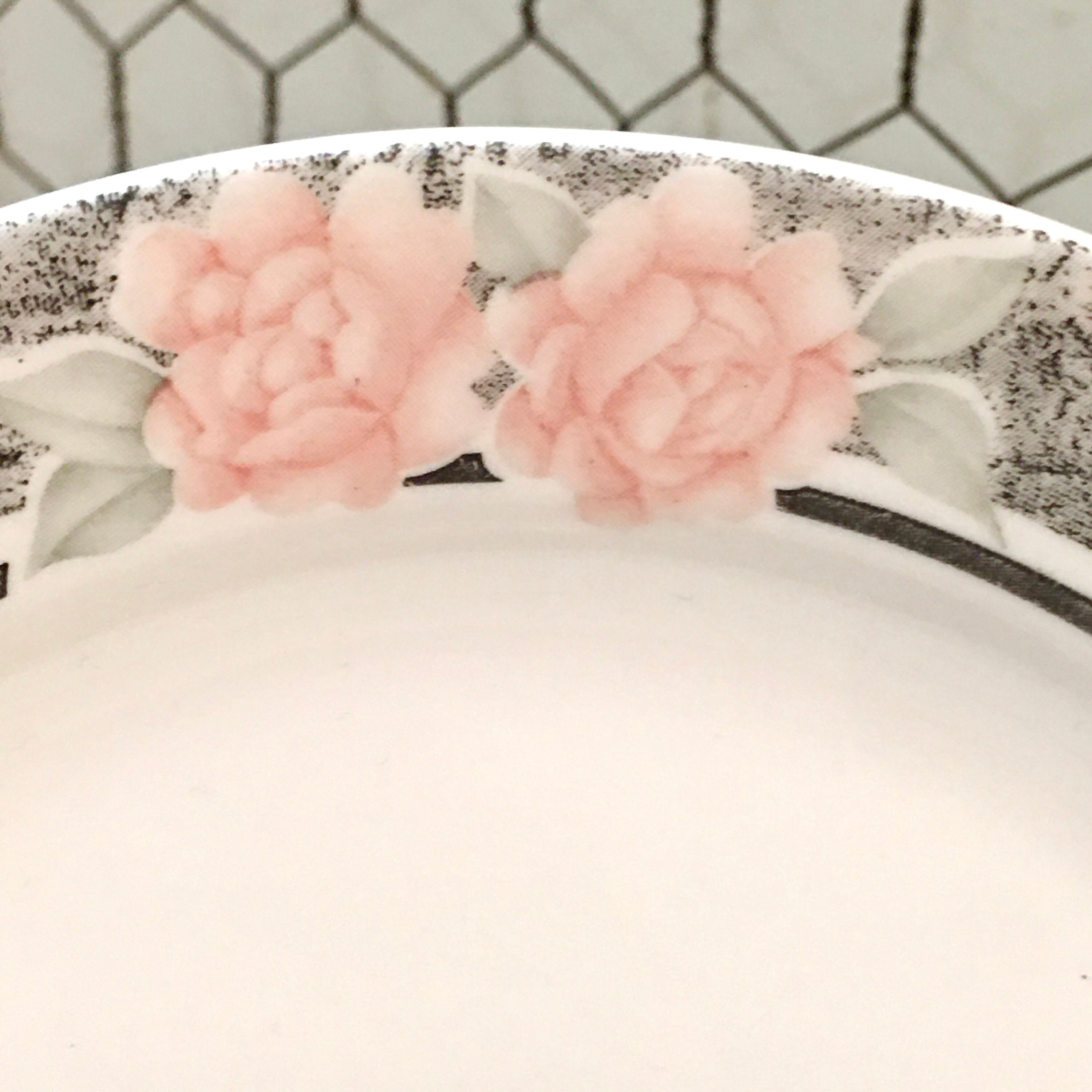 Corelle Silk and Roses Salad Plates Set Etsy UK
