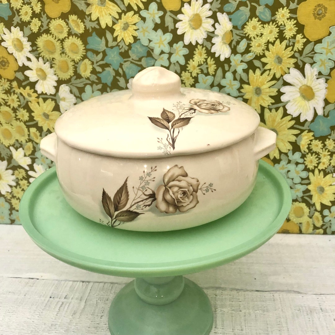 Mccoy Pottery 1 1/2 Quart Casserole Dish Etsy