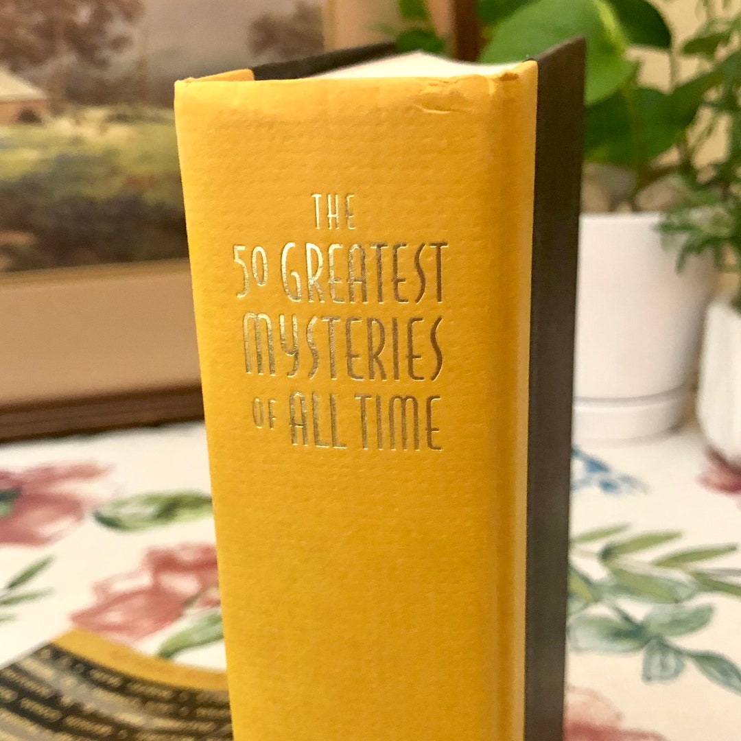 First Edition 1998 the 50 Greatest Mysteries of All Time - Etsy
