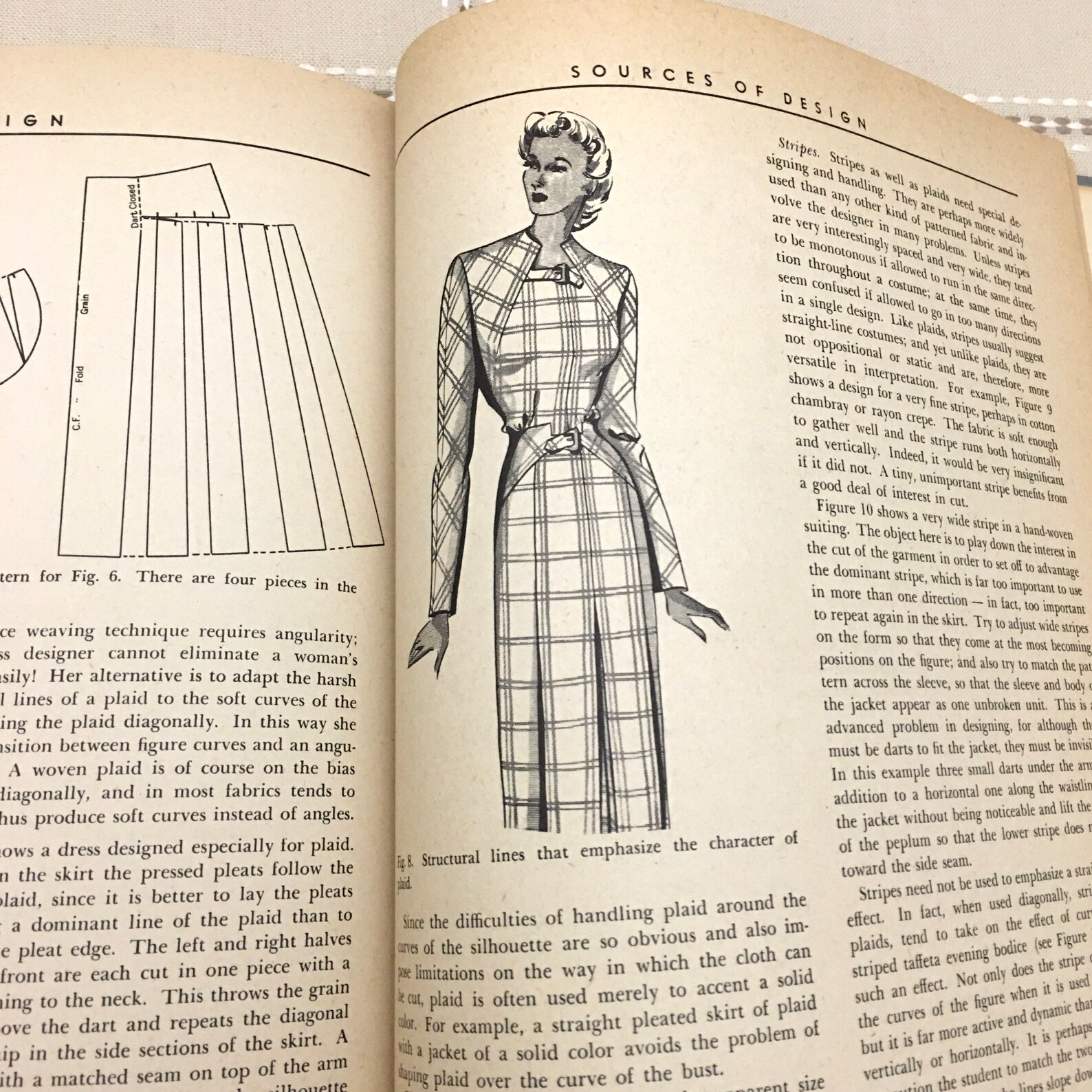 1948 Dress Design Draping and Flat Pattern Making by Hillhouse Etsy