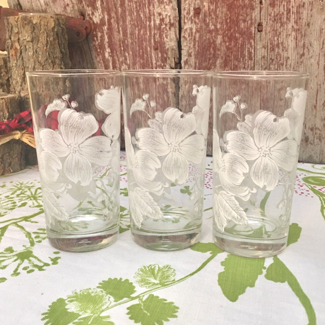 vintage libbey tumblers