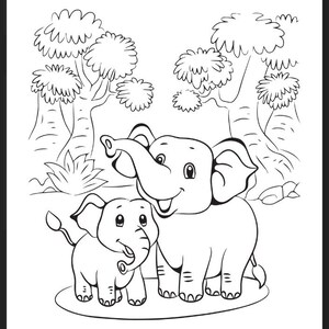 3000+ bundle animal coloring pages | animal coloring book for kids | Zoo Coloring Pages | alphabet Coloring Pages | dinosaur coloring pages image 4