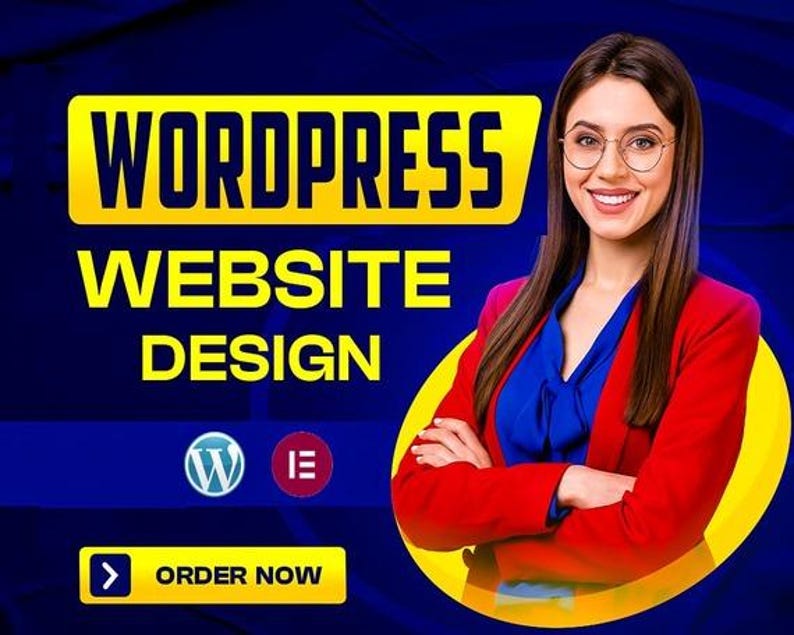 レスポンシブなカスタムWordPressウェブサイトデザイン | ウェブサイトデザイン | カスタムウェブサイトデザイン | 無制限の修正 | SEOに最適化された完全なウェブサイト 画像 1