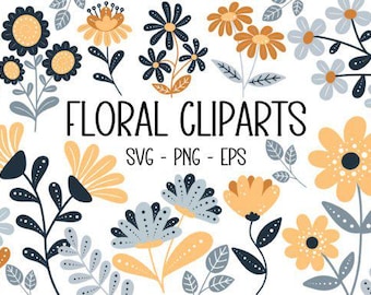 Paquete de 12 imágenes PNG florales bohemias / paquete de imágenes prediseñadas florales / imágenes prediseñadas florales / imágenes prediseñadas florales de flores individuales / paquete de imágenes PNG de flores bohemias