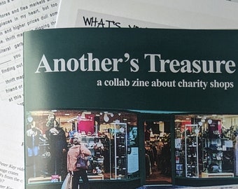 Another's Treasure: A collab zine about charity shops