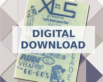 Zines musicales de los 80 / XL5 Número 3 / DESCARGA DIGITAL