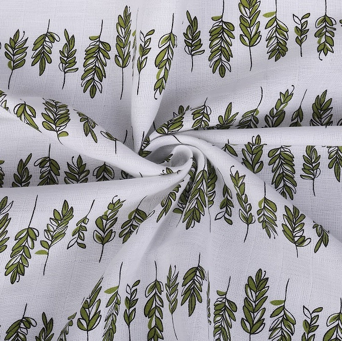 Muslin fabric 100 COTTON FABRIC by the yard Flower fabric Etsy