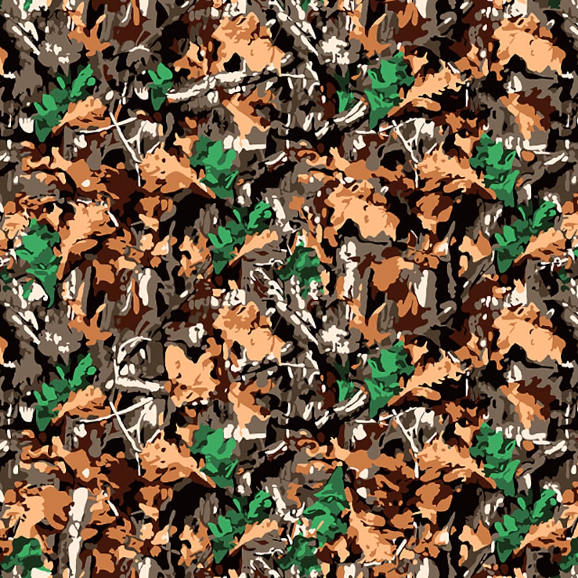 CAMO FABRIC by the yard Camouflage fabric Cotton camo fabric Etsy
