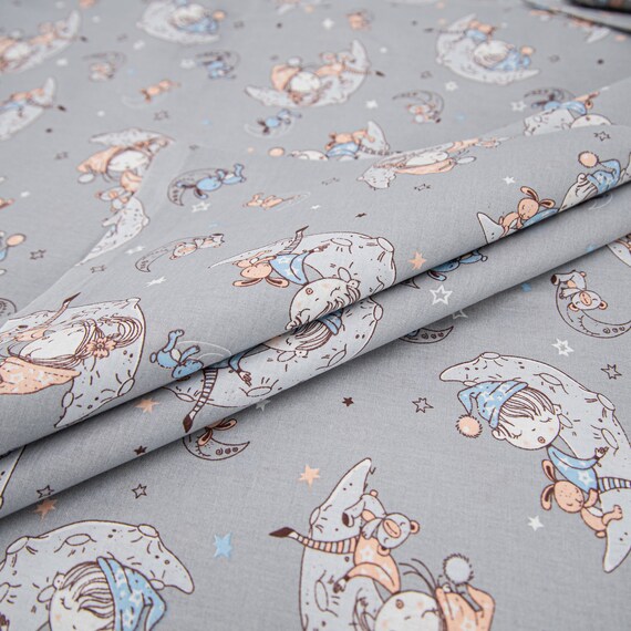 BABY FABRIC 100 Cotton fabric by the yard Baby Quilt Cotton Etsy