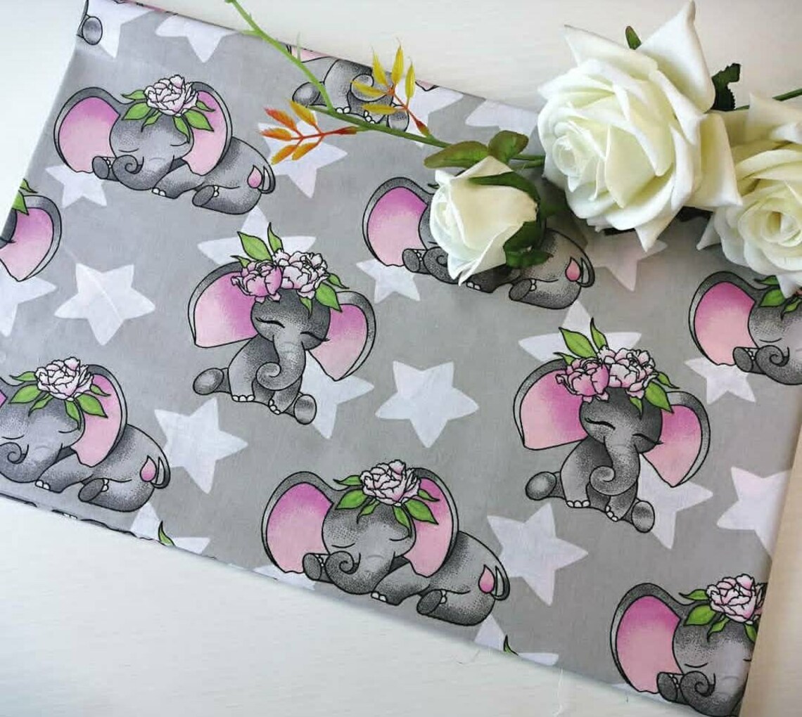 BABY FABRIC 100 Cotton fabric by the yard Baby Quilt Cotton Etsy