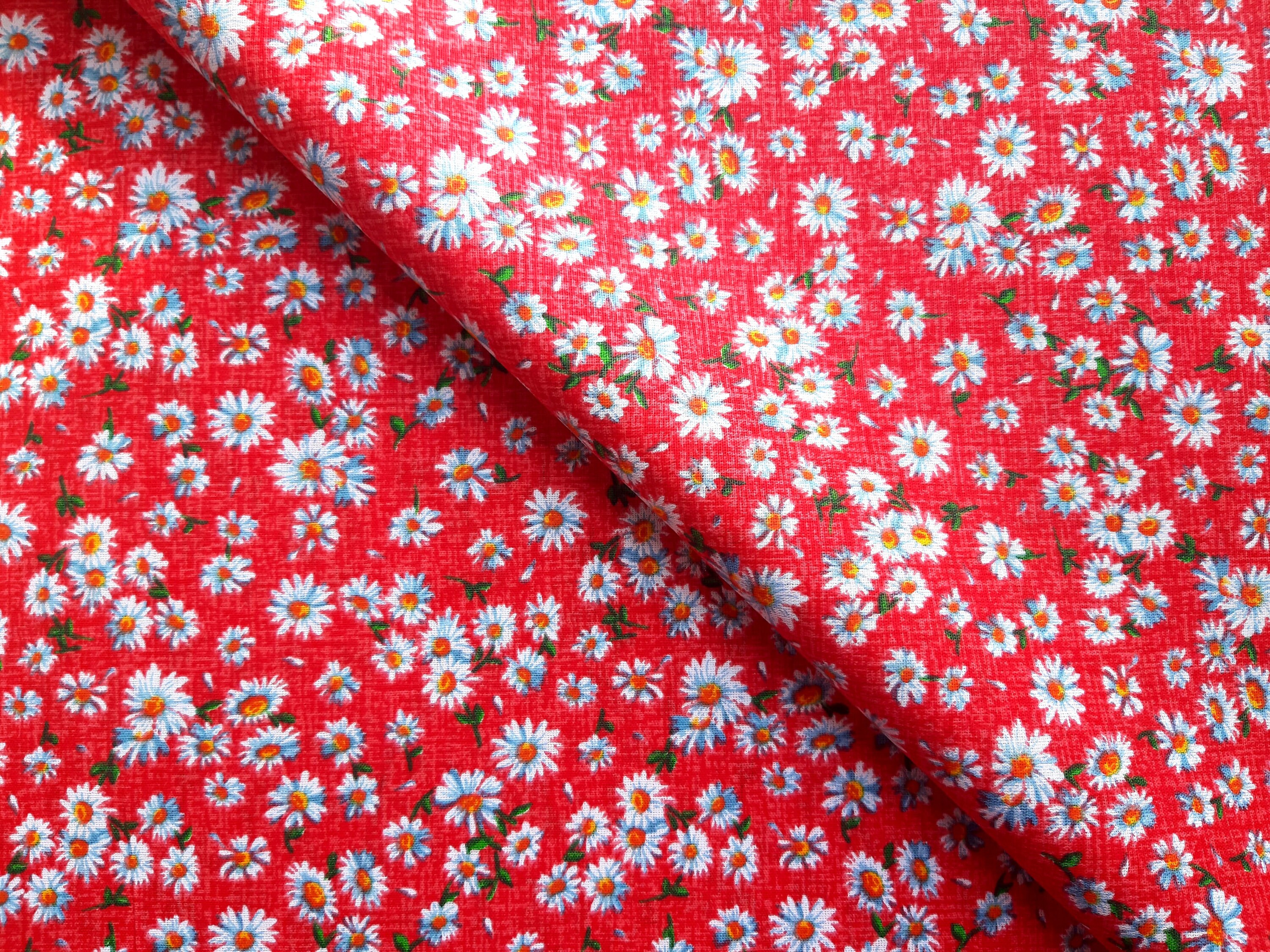 FLORAL fabric calico fabric 100 Cotton fabric by the yard Etsy