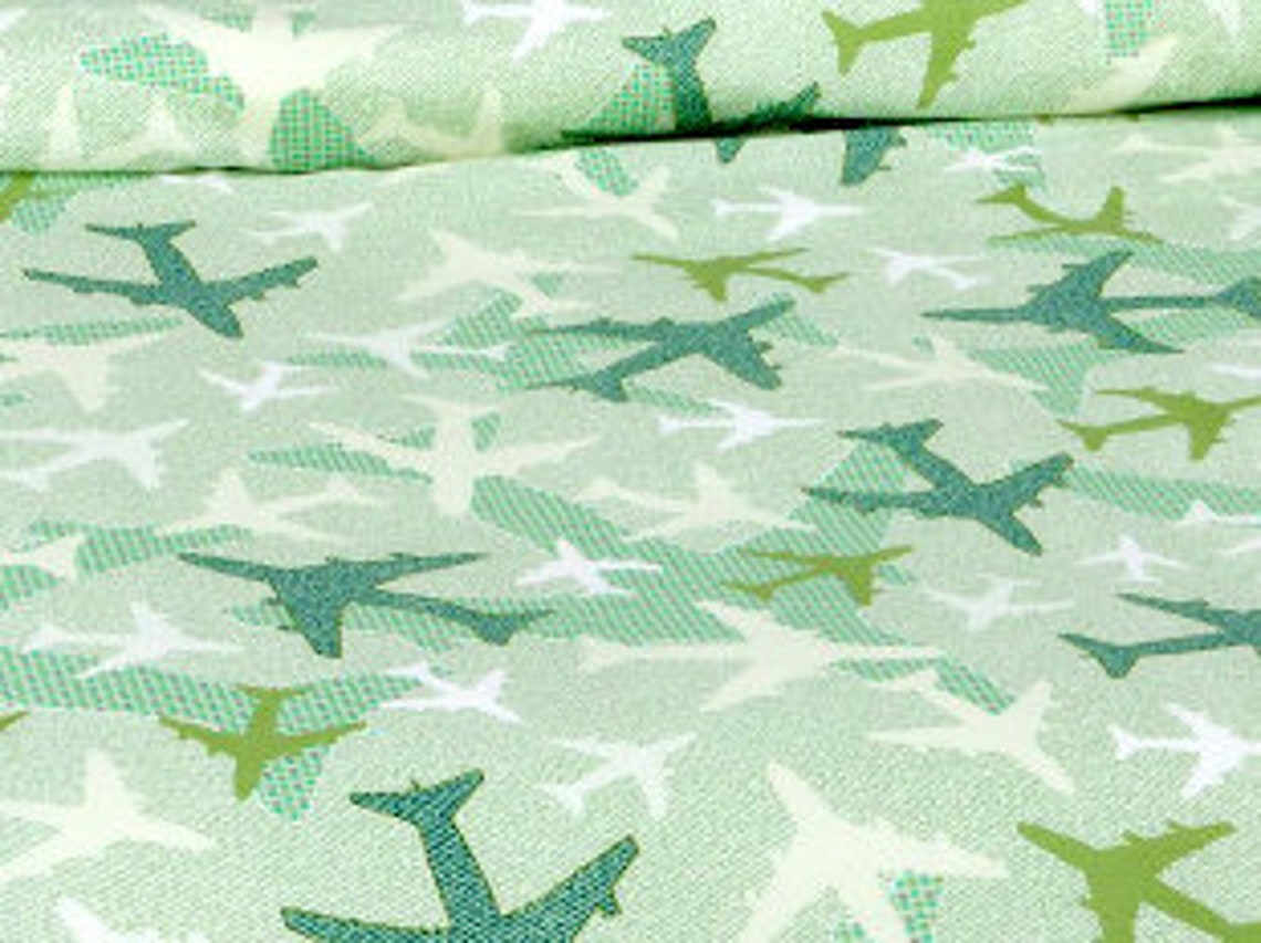 Airplane FABRIC cotton fabric by the yard Baby boy quilt Baby Etsy