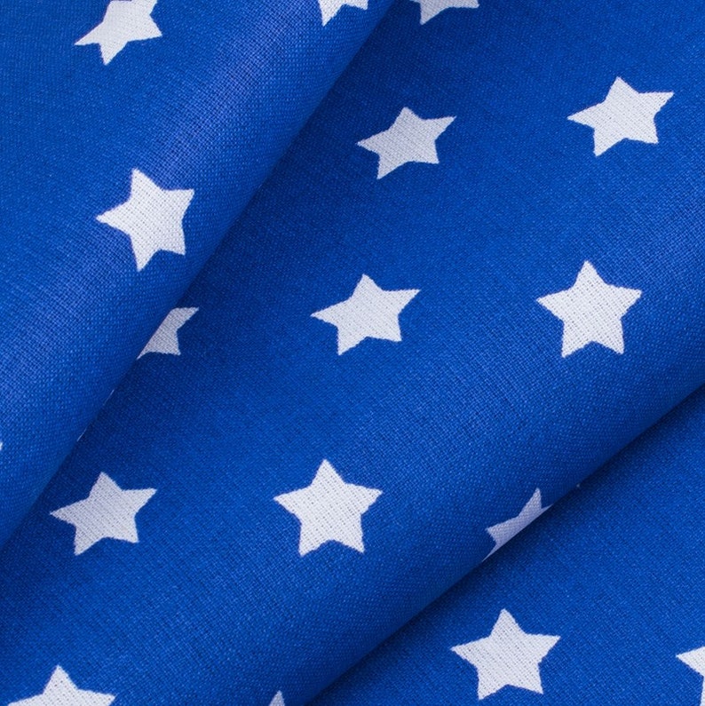 STAR FABRIC 100/% Cotton fabric by the yard Patriotic fabric Star fabric Quilt fabric bundle Baby girl quilt Baby boy quilt
