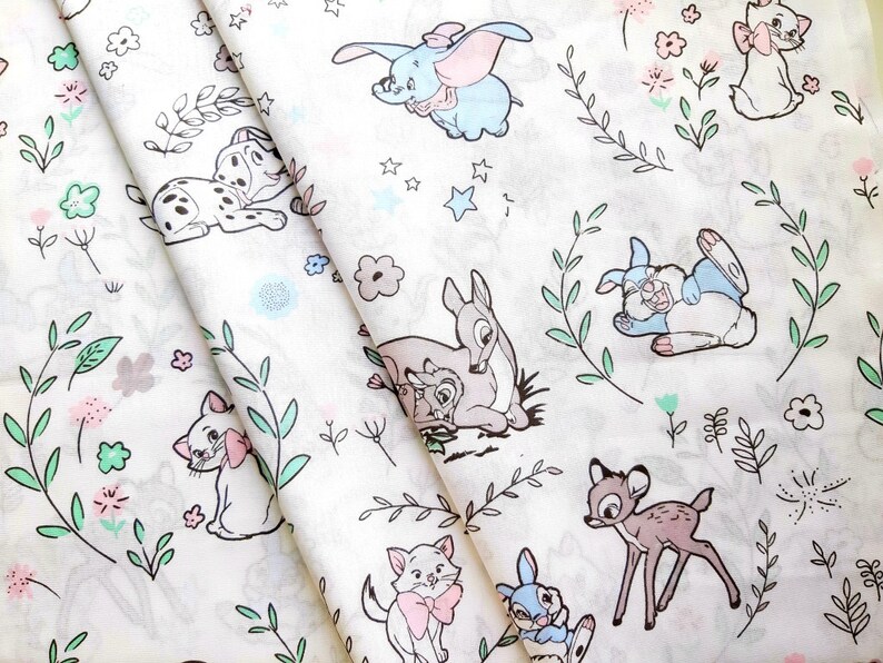 BABY FABRIC 100 Cotton fabric by the yard fabric Baby Quilt Etsy