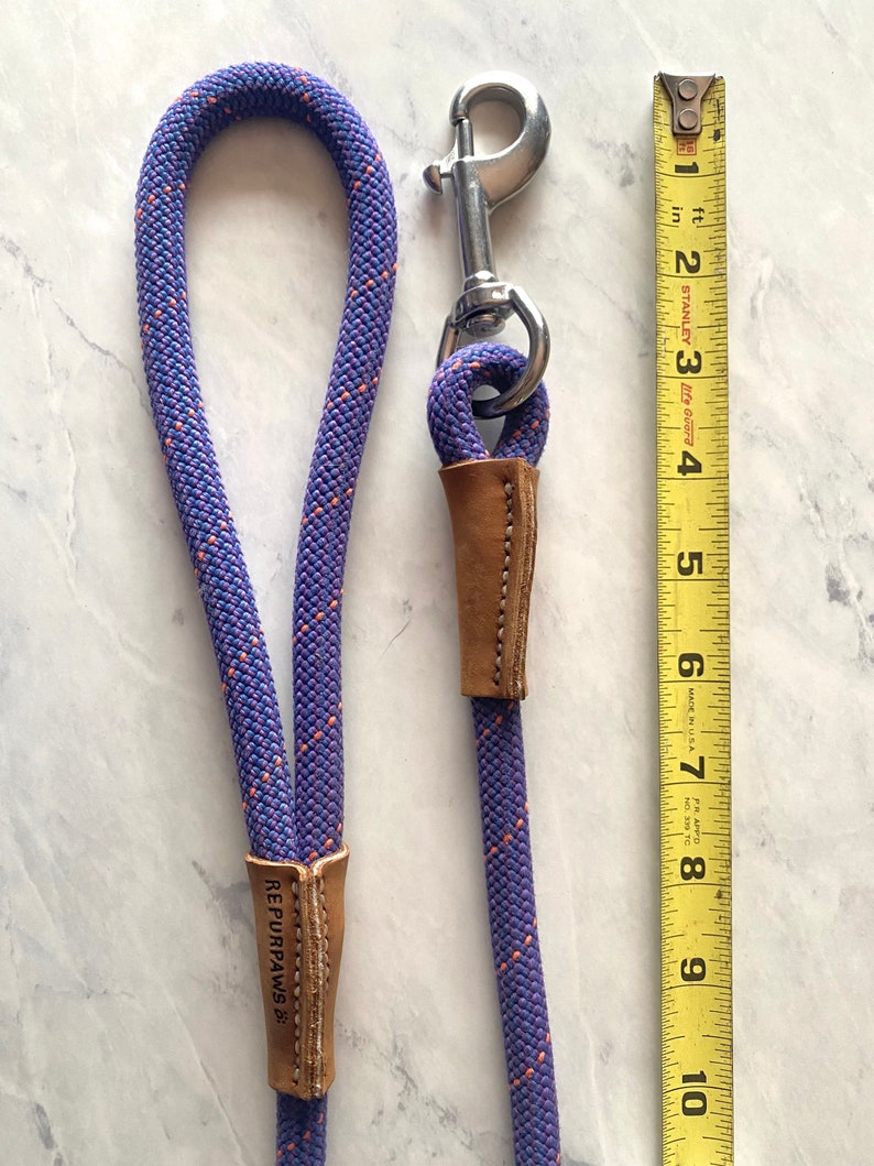 6ft Violet Purple Dog Leash image 2