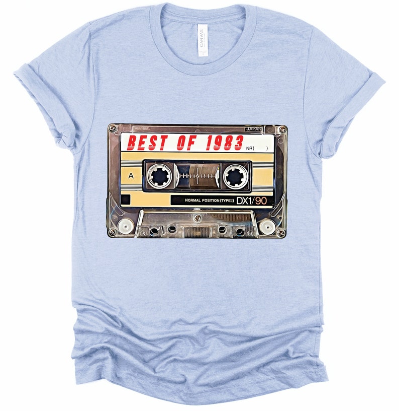 38th Birthday Best of 1983 Cassette T-Shirt