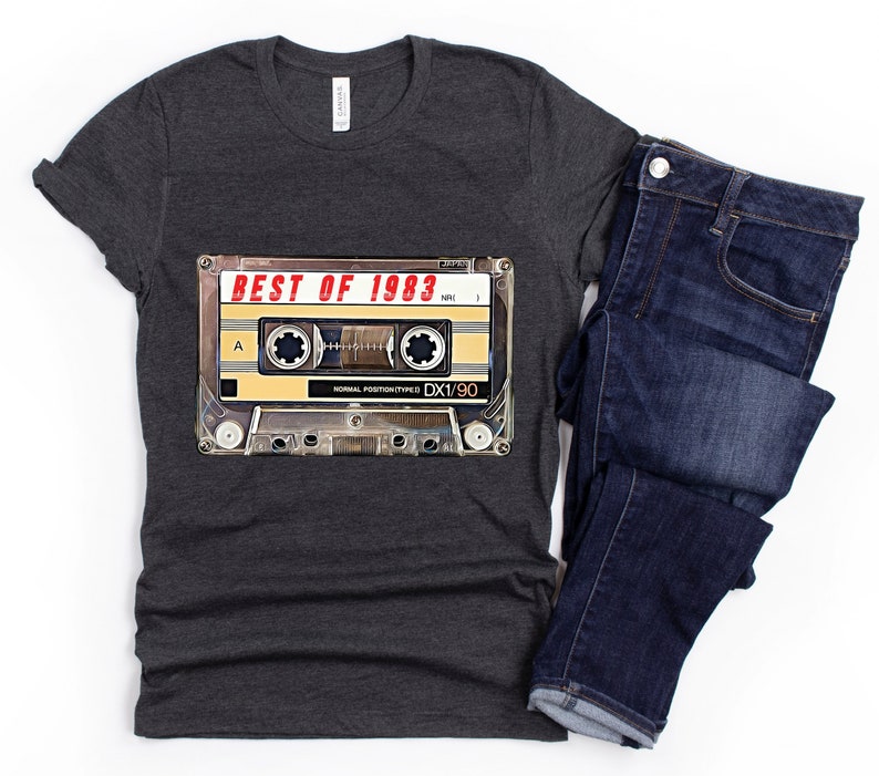 38th Birthday Best of 1983 Cassette T-Shirt