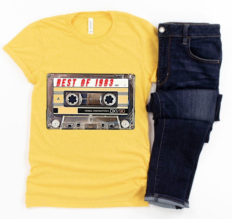 38th Birthday Best of 1983 Cassette T-Shirt