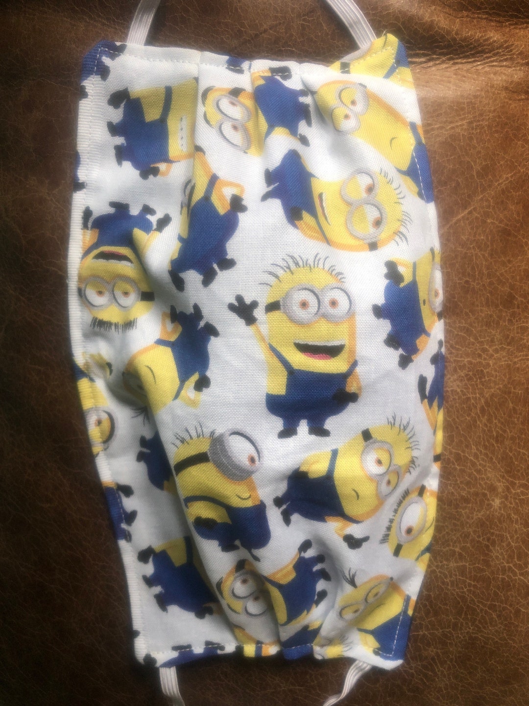 Minion Face Mask - Etsy