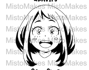 Uraraka "Uravity" Ochako SVG