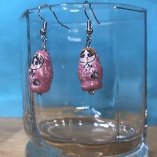 Matryoshka Doll Earrings