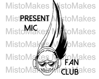 Yamada "Present Mic" Hizashi SVG