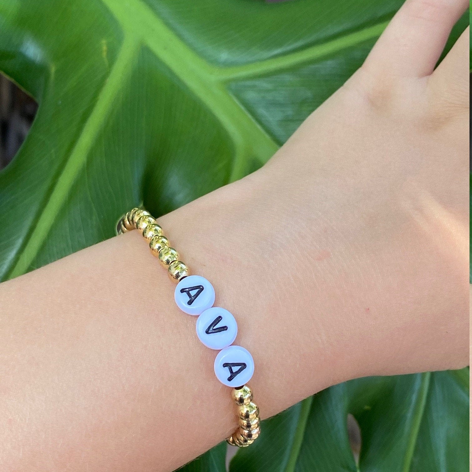 GIRLS/TODDLER Custom Armband Stapelbare Armbänder Etsy