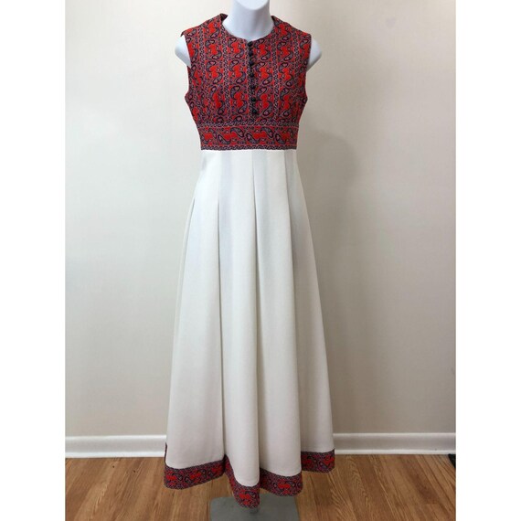 Vintage 1960s Kollections Maxi Dress Union Label