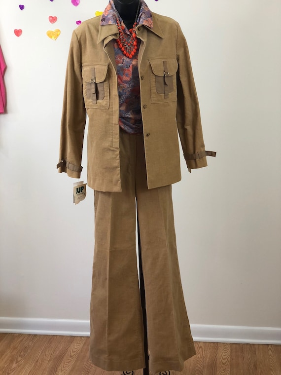 Leisure Suit - Corduroy Tan Acting Up - Dead Sto