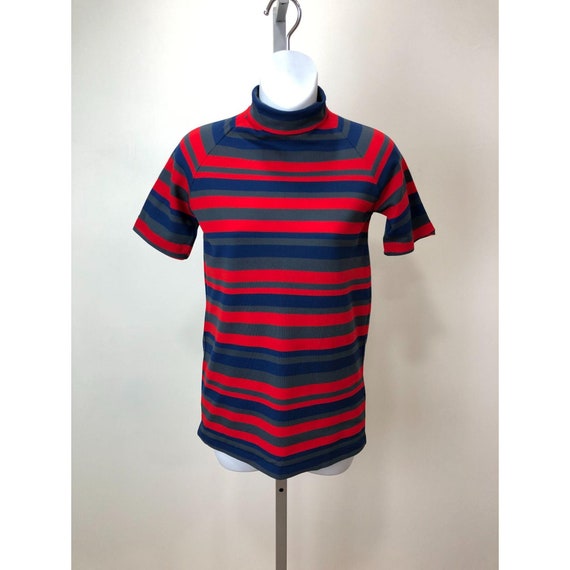 Vintage 1970s Stretch Turtle Neck Shirt
