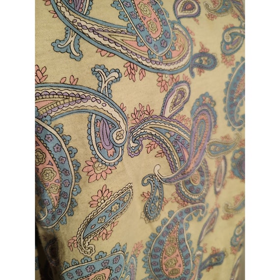 Pre-2000's  Quilted Paisley Reversible Sweater - image 6
