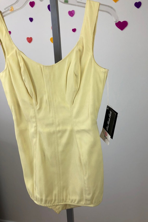 1950s Rose Marie Reid Dare Back Swimming Suit