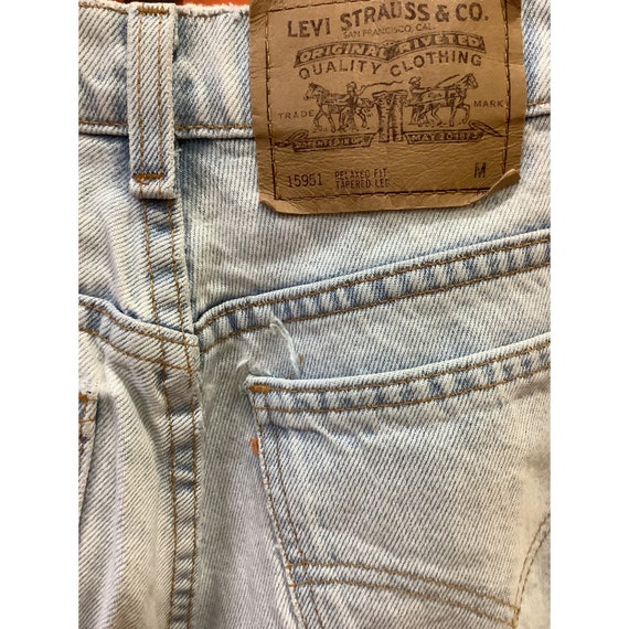 1990's Levi's 950 Jeans - Orange Tab - image 5